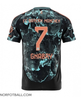 Billige Fotballdrakt Bayern Munich Serge Gnabry #7 Replika Bortedrakt 2024-25 Kortermet
